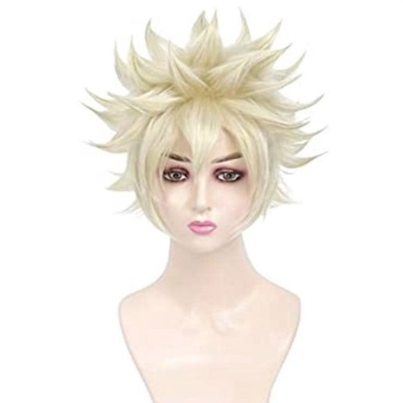 Cosplay Anime Wig Short Blonde